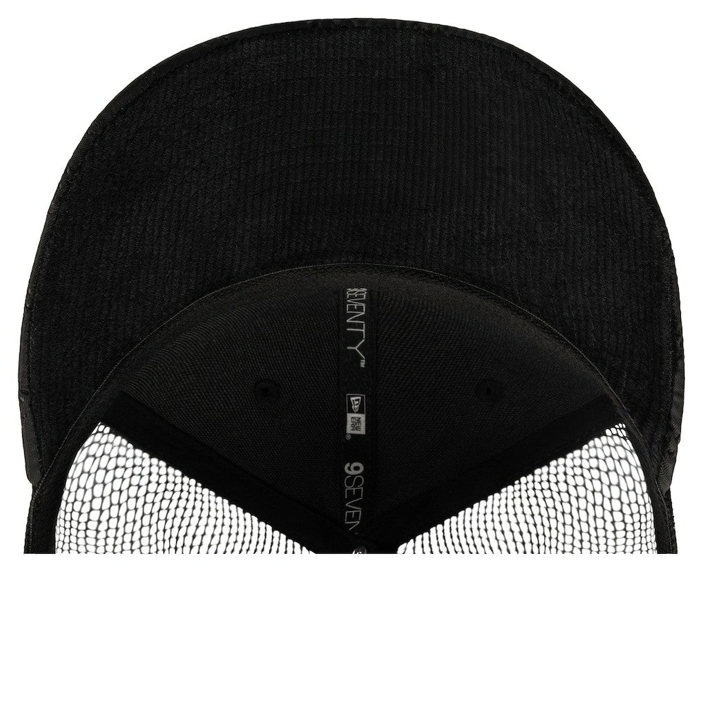 Boston Celtics Quilted 9SEVENTY Trucker Adjustable Hat - Black | New Era sale