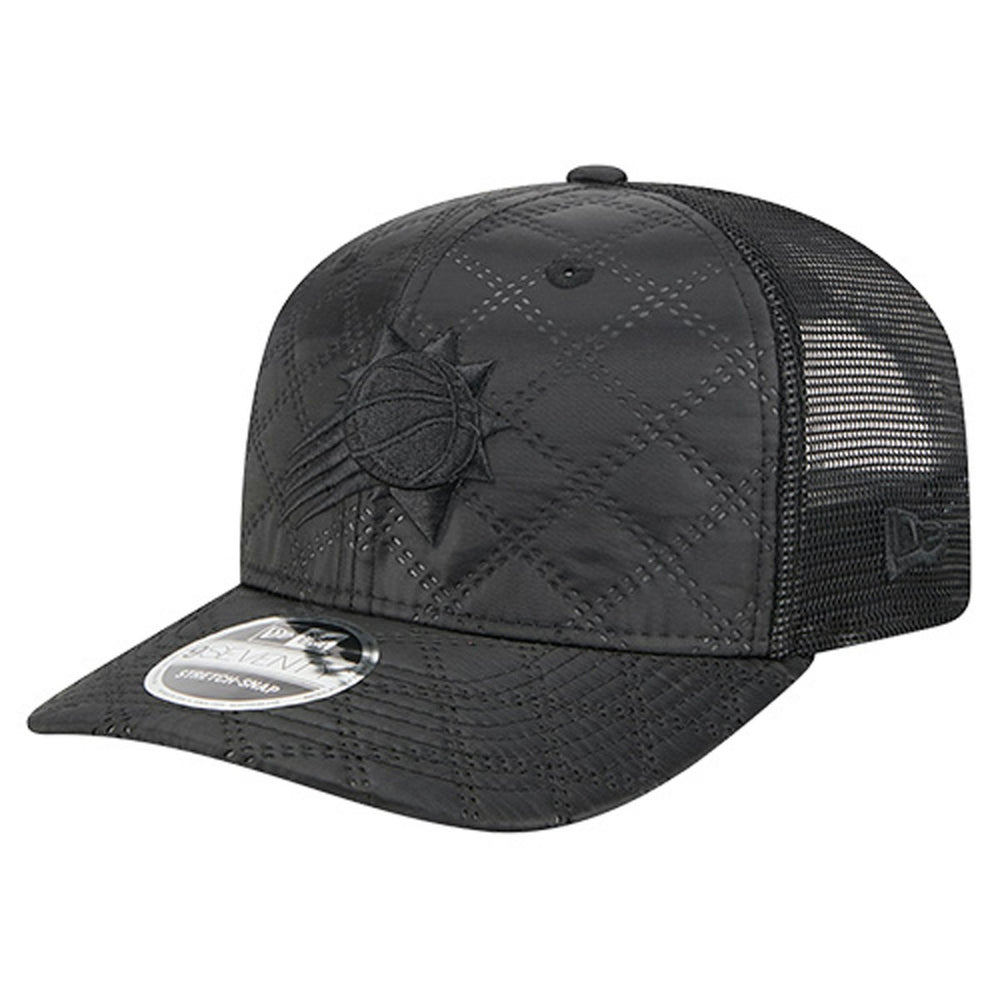 Phoenix Suns Quilted 9SEVENTY Trucker Adjustable Hat - Black | New Era cheap
