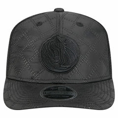 Dallas Mavericks Quilted 9SEVENTY Trucker Adjustable Hat sale - Black | New Era on sale