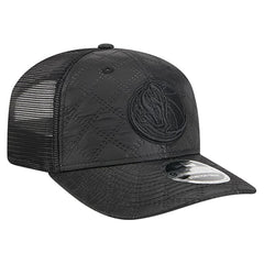 Dallas Mavericks Quilted 9SEVENTY Trucker Adjustable Hat sale - Black | New Era on sale