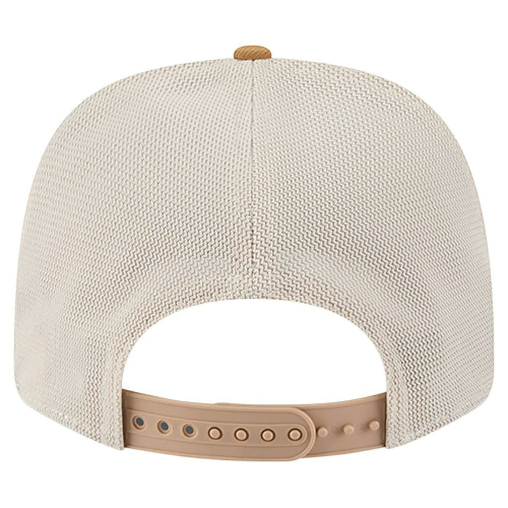 Philadelphia 76ers Two-Tone 9SEVENTY Adjustable Trucker Hat - Tan/Light Brown | New Era for sale