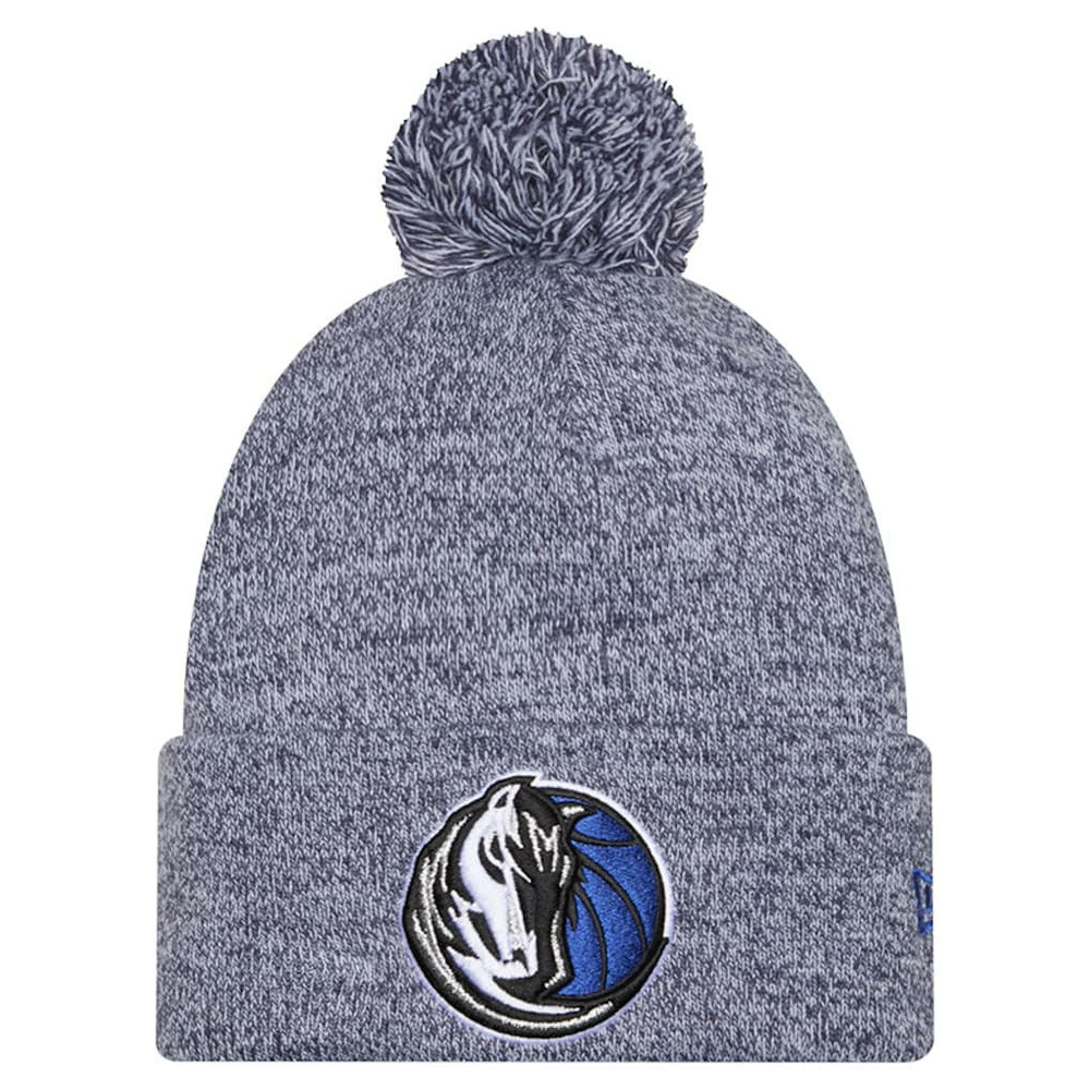 Dallas Mavericks Marled Cuffed Knit Hat with Pom sale - Navy | New Era cheap