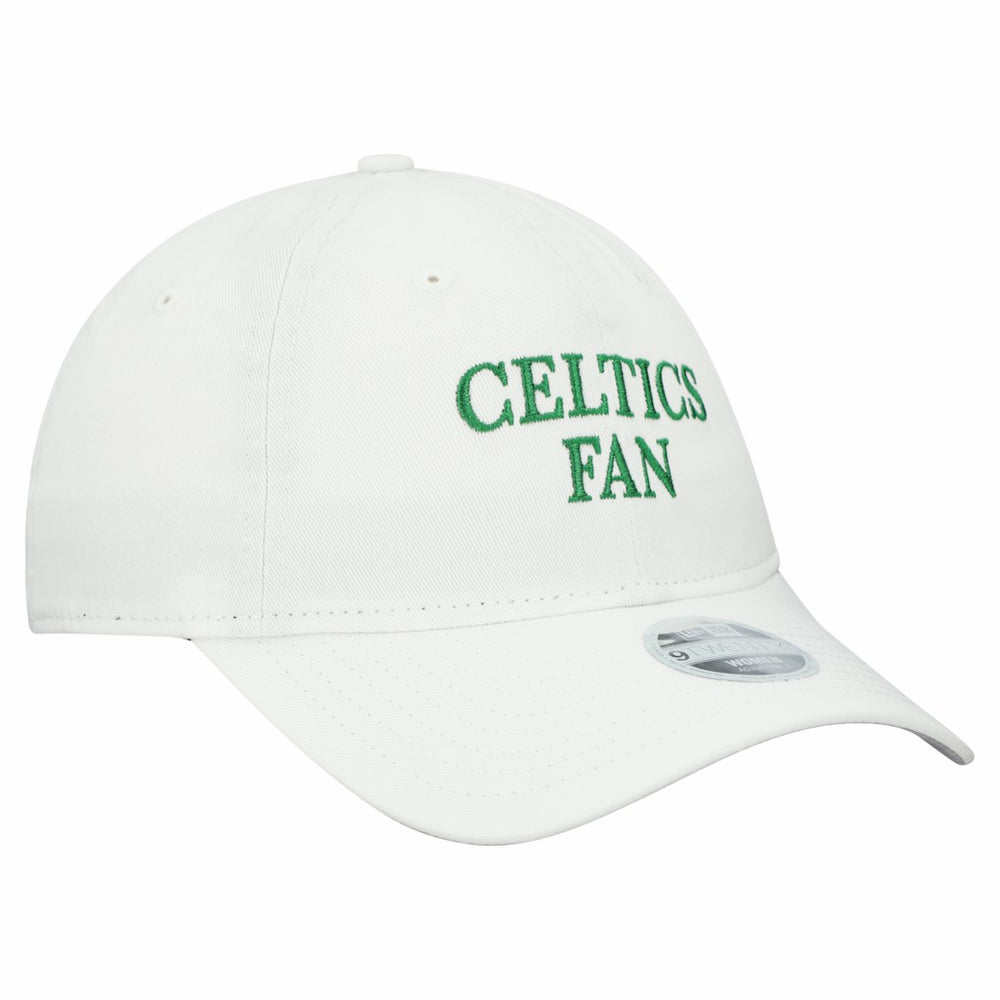 Boston Celtics Women's Team Fan 9TWENTY Adjustable Hat - White | New Era shop