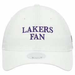 Los Angeles Lakers Women's Team Fan 9TWENTY Adjustable Hat - White | New Era on sale