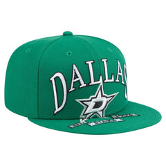 Dallas Stars New Era Oversized Vintage Arch 59Fifty Fitted Hat Kelly Green