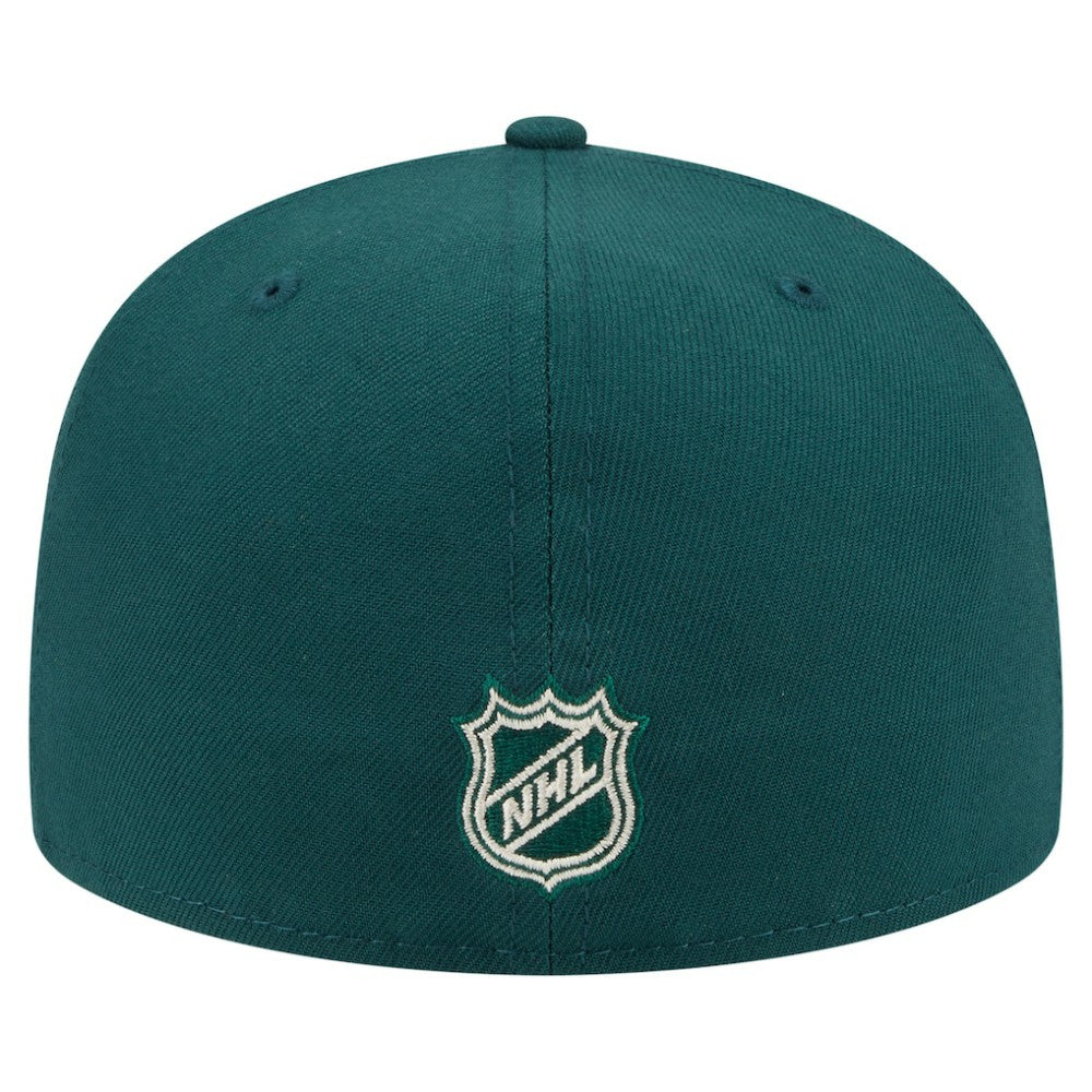 Minnesota Wild New Era Oversized Vintage Arch 59Fifty Fitted Hat Green
