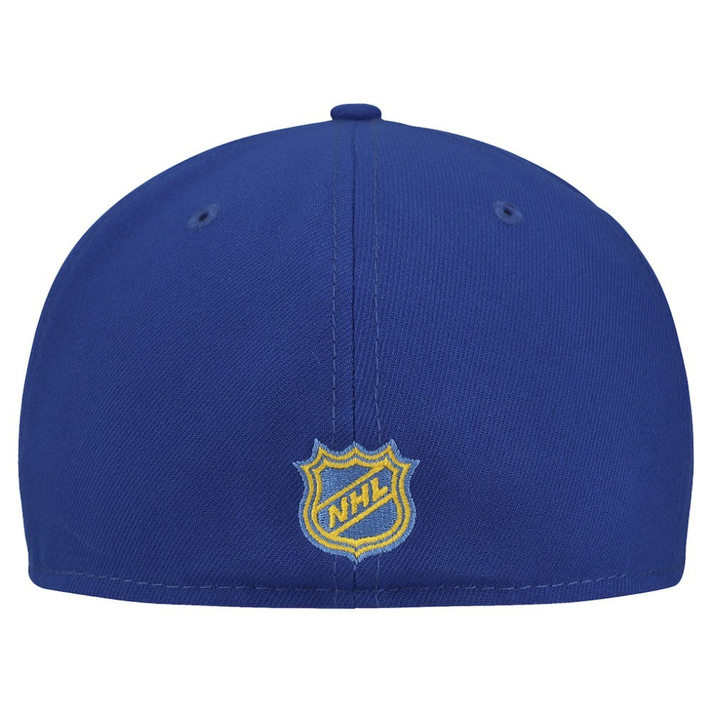 St. Louis Blues New Era Oversized Vintage Arch 59Fifty Fitted Hat Blue