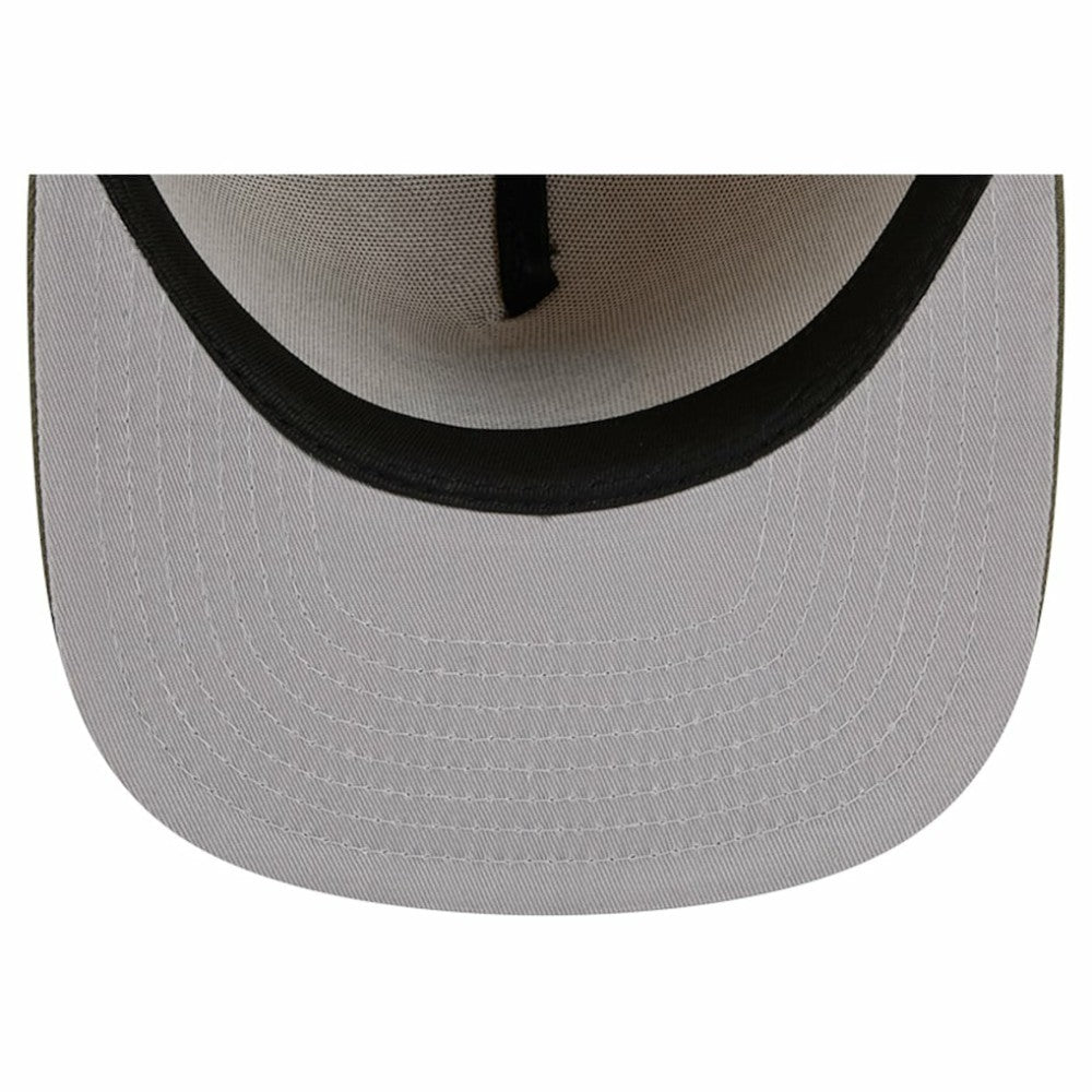 Seattle Kraken New Era Color Pack Two-Tone 59FIFTY A-Frame Fitted Hat Tan/Olive