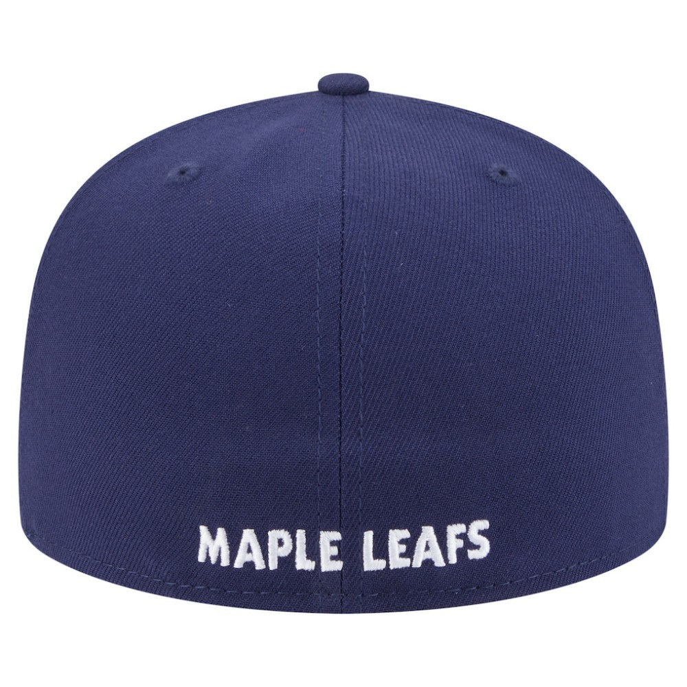 Toronto Maple Leafs New Era Deceptor 59FIFTY Fitted Hat Navy