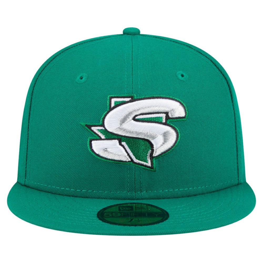 Dallas Stars New Era Deceptor 59FIFTY Fitted Hat Green