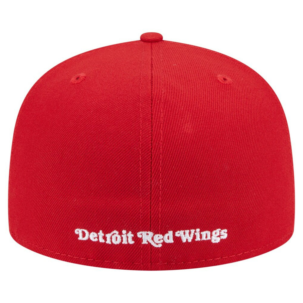 Detroit Red Wings New Era Deceptor 59FIFTY Fitted Hat Red