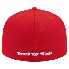 Detroit Red Wings New Era Deceptor 59FIFTY Fitted Hat Red