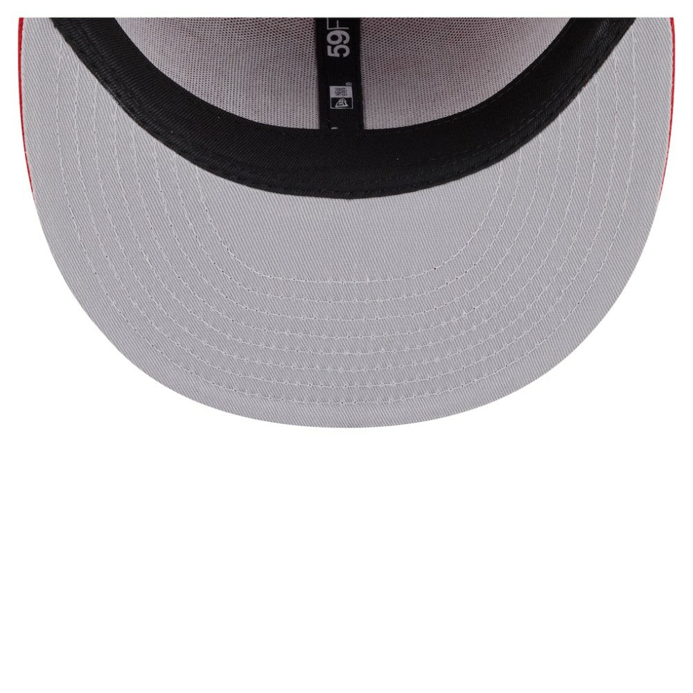 Detroit Red Wings New Era Deceptor 59FIFTY Fitted Hat Red