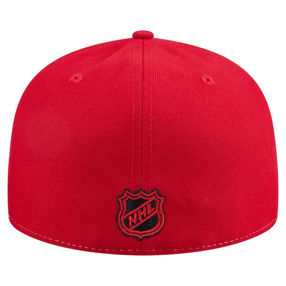 New Jersey Devils New Era Repeat Two-Tone 59FIFTY Fitted Hat White/Red