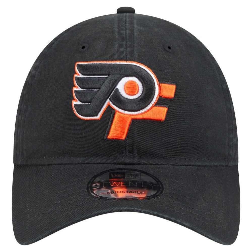 Philadelphia Flyers New Era Deceptor 9TWENTY Adjustable Hat Black