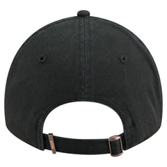 Boston Bruins New Era Stamp Fabric Applique 9TWENTY Adjustable Hat Black