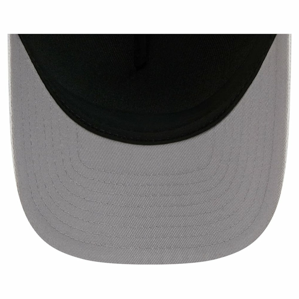 Toronto Maple Leafs New Era Hockey Sock 9FORTY A-Frame M-Crown Adjustable Trucker Hat White/Blue