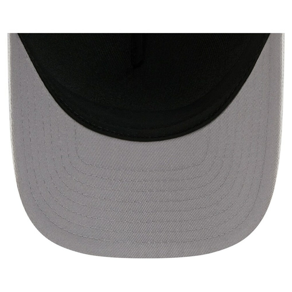 Detroit Red Wings New Era Hockey Sock 9FORTY A-Frame M-Crown Adjustable Trucker Hat White/Red