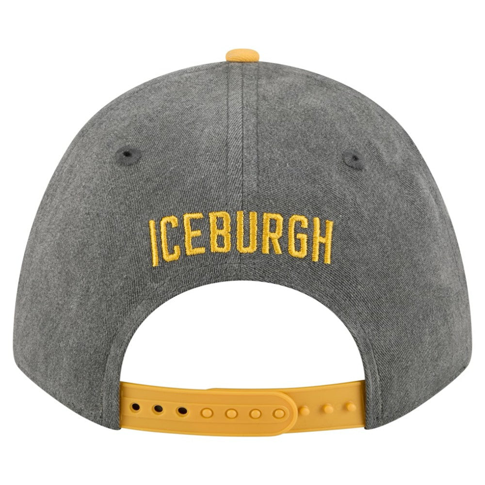 Pittsburgh Penguins New Era Mascot 2-Tone 9FORTY Adjustable Hat Black/Gold