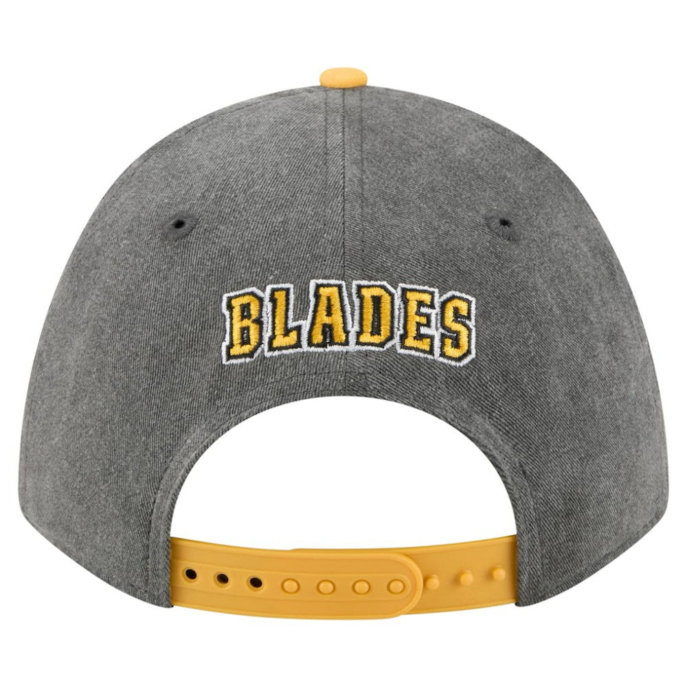 Boston Bruins New Era Mascot 2-Tone 9FORTY Adjustable Hat Black/Gold