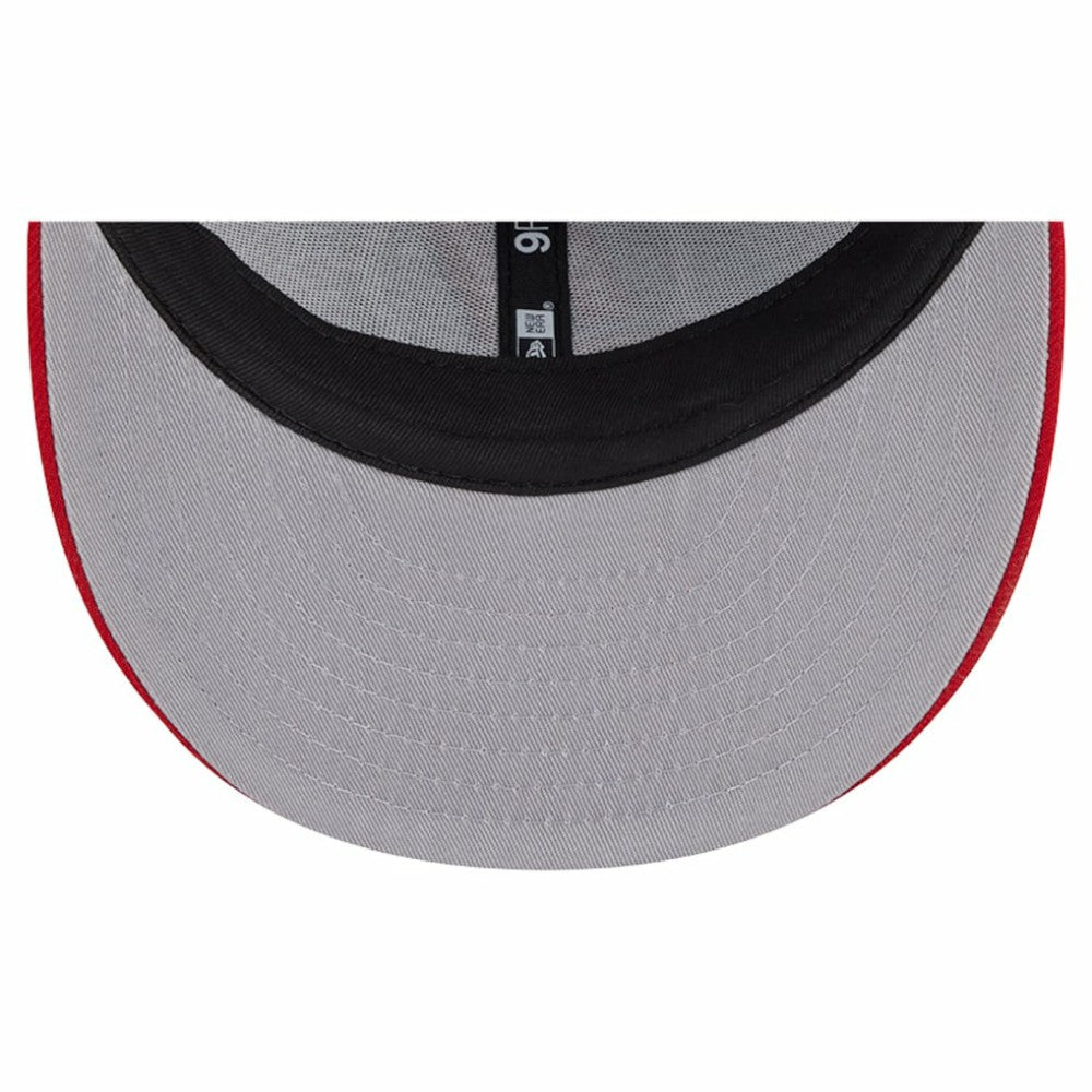 New Jersey Devils New Era Wool Pin Low Profile 9FIFTY Snapback Hat Gray/Red