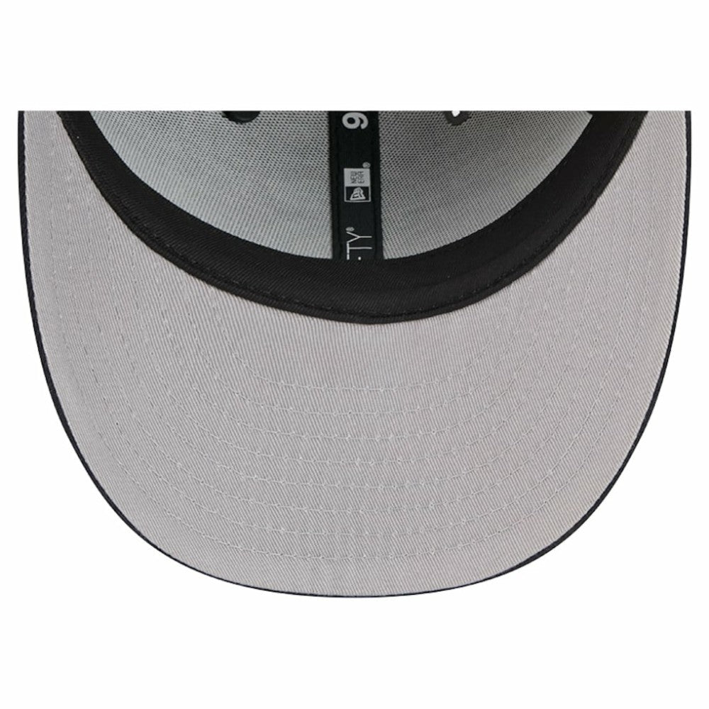 Seattle Kraken New Era Wool Pin Low Profile 9FIFTY Snapback Hat Gray/Deep Sea Blue