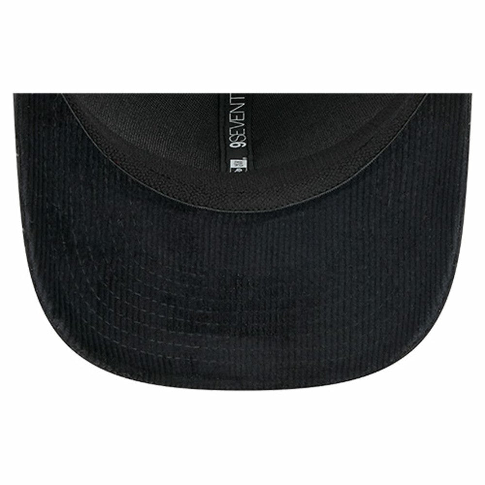 San Jose Sharks New Era Quilted Nylon 9SEVENTY Adjustable Trucker Hat Black
