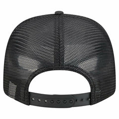 Vegas Golden Knights New Era Quilted Nylon 9SEVENTY Adjustable Trucker Hat Black