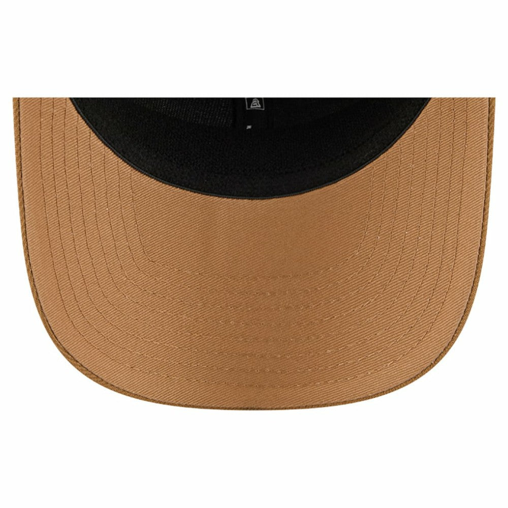 New Jersey Devils New Era Two-Tone Trucker 9SEVENTY Stretch Snap Adjustable Hat Tan/Light Brown