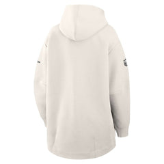 Philadelphia Eagles Women's Super Bowl LIX Opening Night Tech Fleece Full-Zip Hoodie - Cream | Nike discount