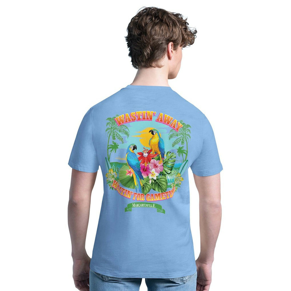 Dallas Cowboys Margaritaville Waitin' For Gametime T-Shirt - Light Blue cheap