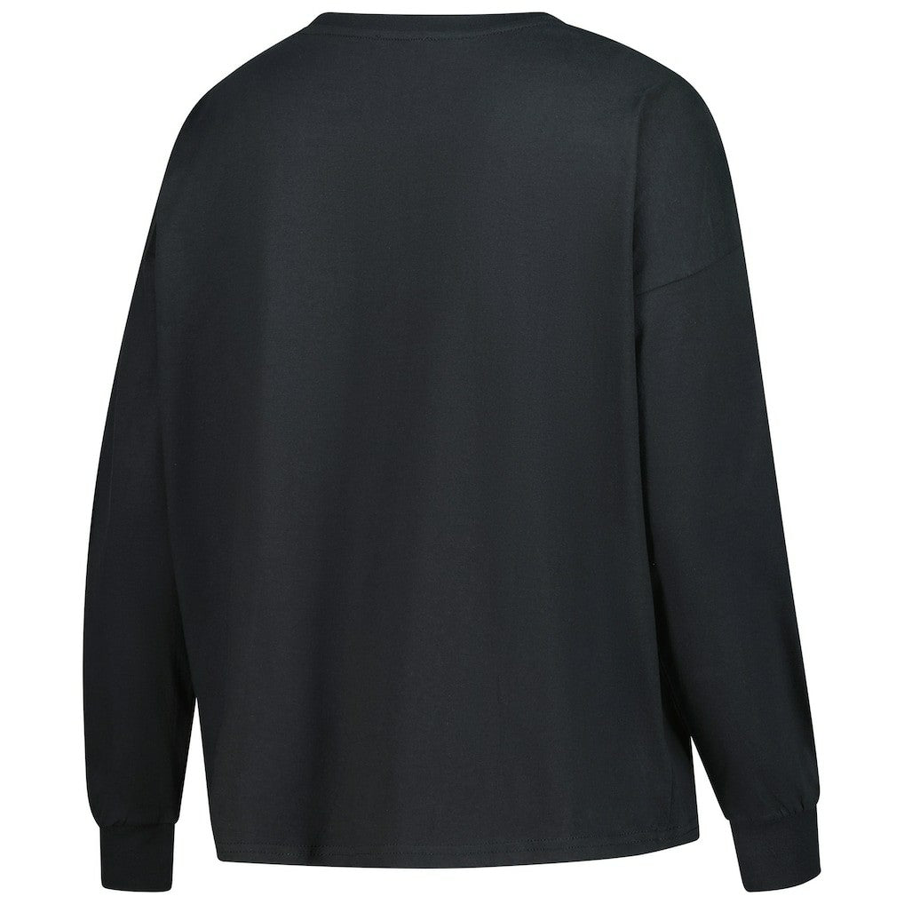 Minnesota Vikings '47 Women's Plus Size Muse Sydney Long Sleeve T-Shirt - Black outlet