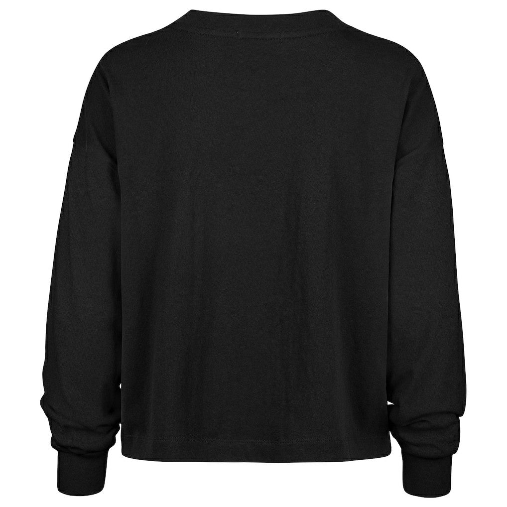 Philadelphia Eagles '47 Women's Plus Size Muse Sydney Long Sleeve T-Shirt - Black for sale