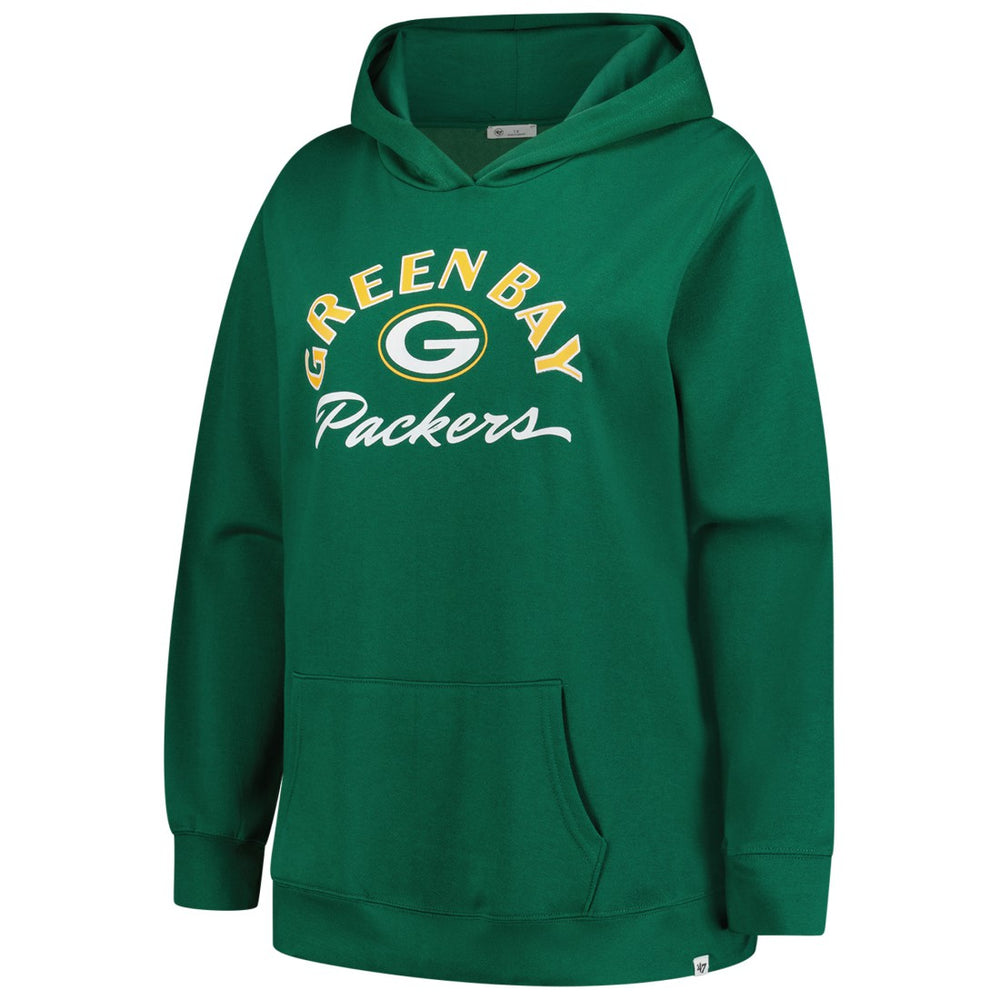 Green Bay Packers '47 Women's Plus Size Whirlwind Naomi Hoodie - Green online