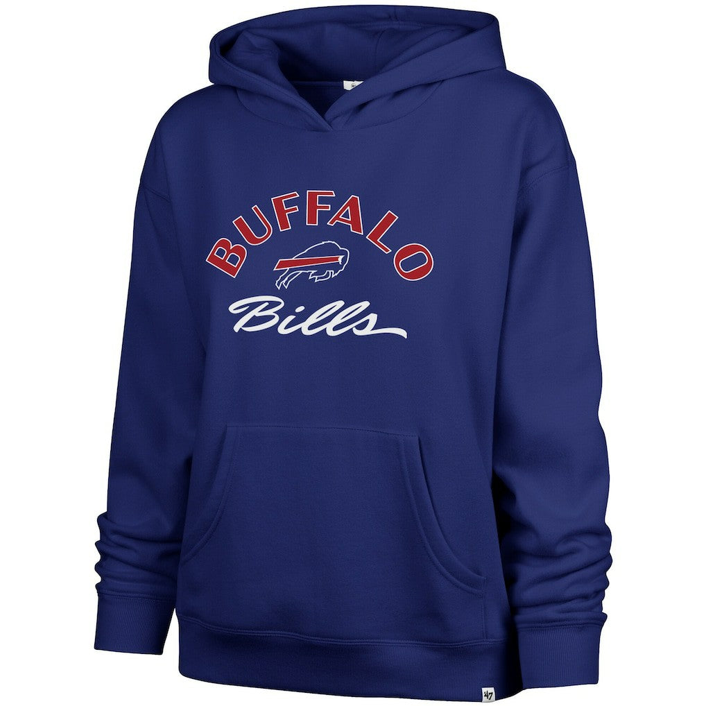 Buffalo Bills '47 Women's Plus Size Whirlwind Naomi Hoodie - Royal on sale