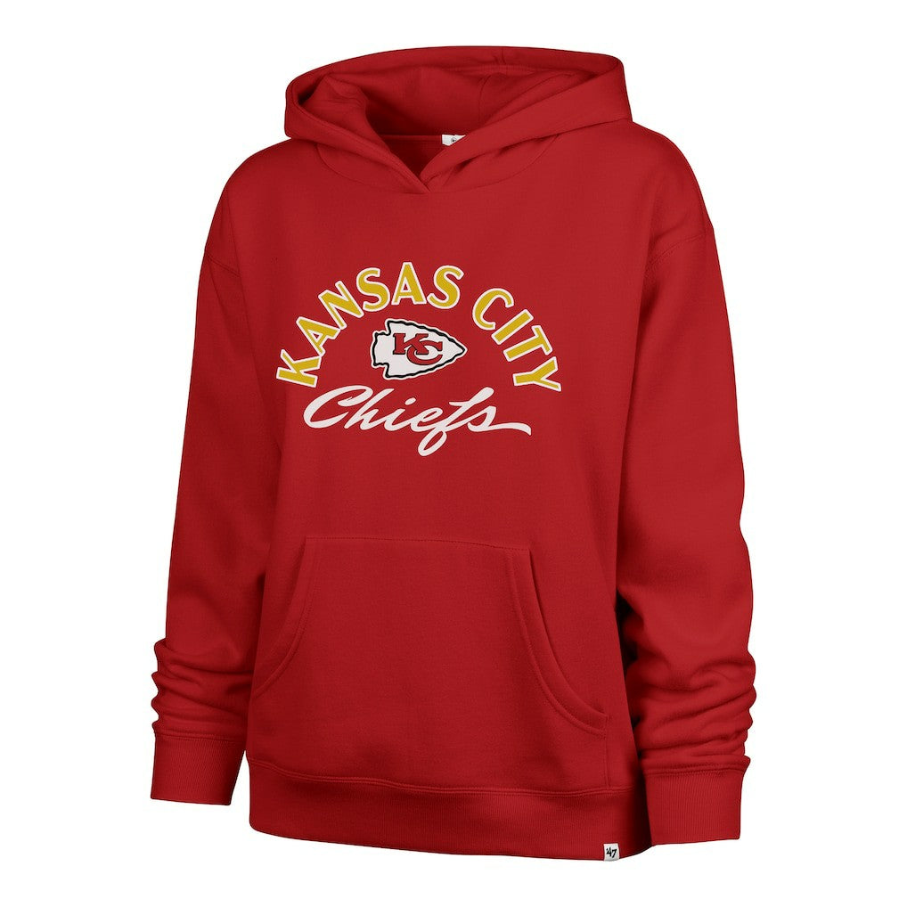 Kansas City Chiefs '47 Women's Plus Size Whirlwind Naomi Hoodie - Red discount
