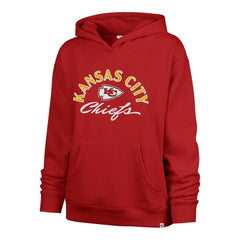 Kansas City Chiefs '47 Women's Plus Size Whirlwind Naomi Hoodie - Red discount