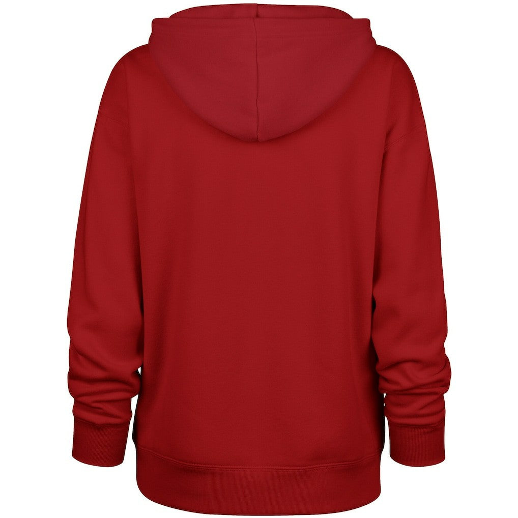 San Francisco 49ers '47 Women's Plus Size Whirlwind Naomi Hoodie - Scarlet sale