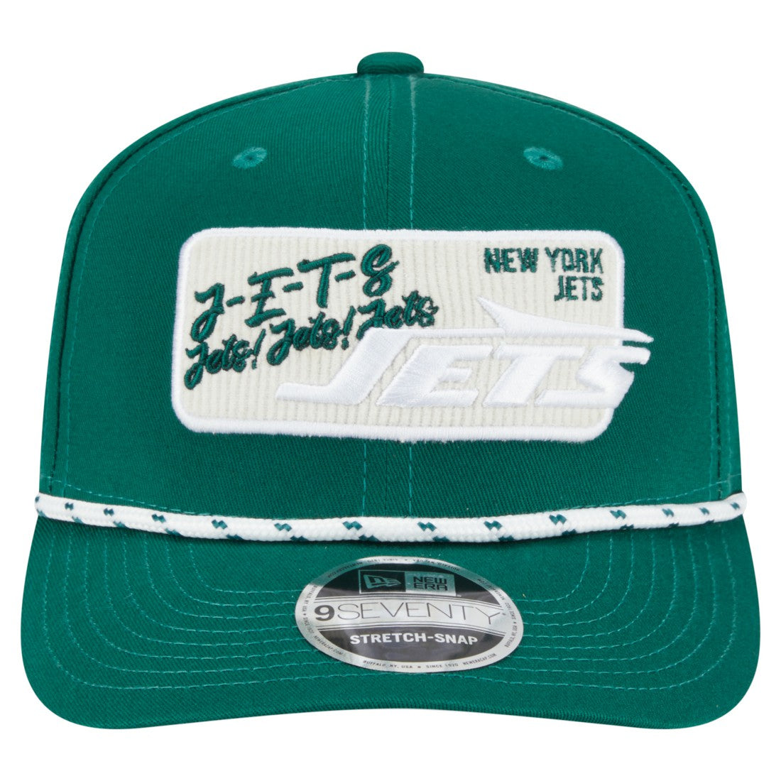 New York Jets New Era Chant 9SEVENTY Stretch-Snap Hat - Green sale