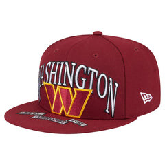 Washington Commanders New Era Oversized 59FIFTY Fitted Hat - Burgundy cheap