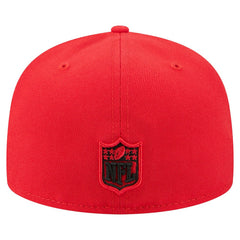 Kansas City Chiefs New Era Oversized 59FIFTY Fitted Hat - Red on sale