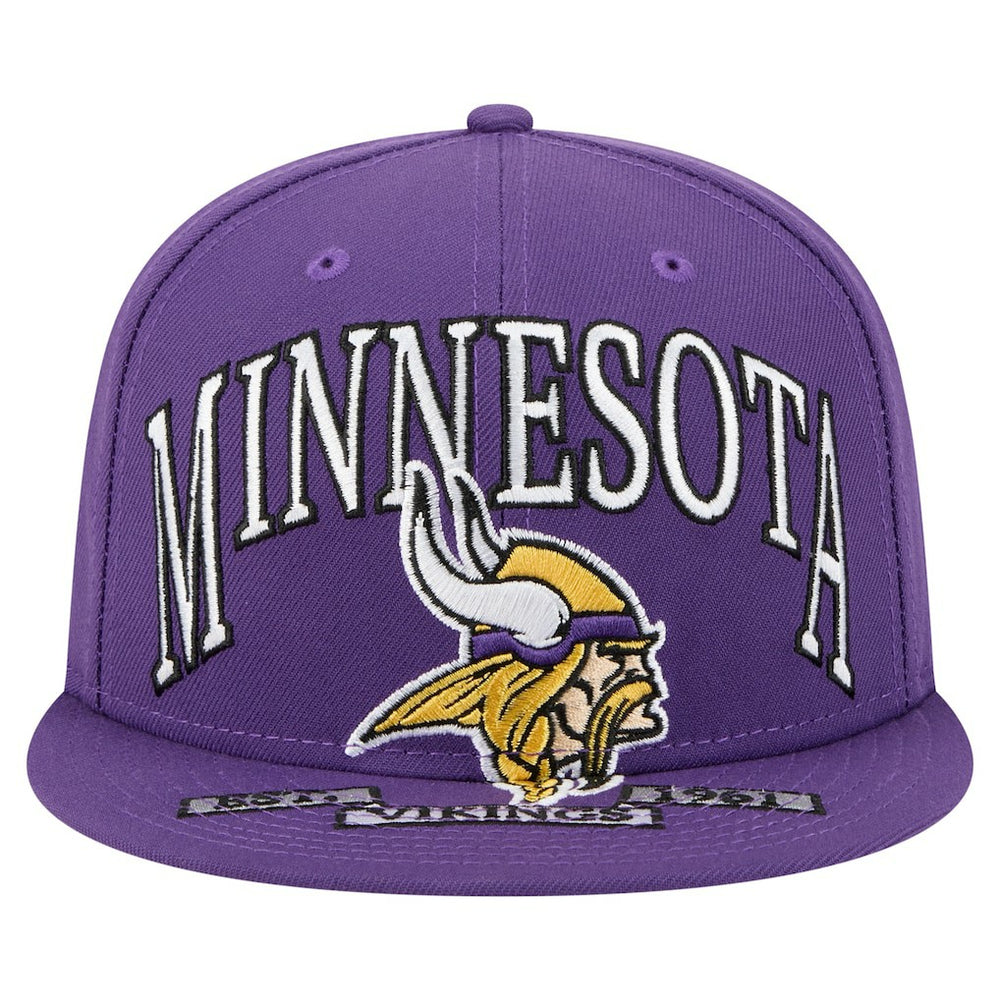 Minnesota Vikings New Era Oversized 59FIFTY Fitted Hat - Purple outlet