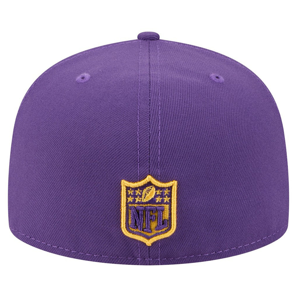 Minnesota Vikings New Era Oversized 59FIFTY Fitted Hat - Purple outlet