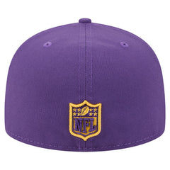Minnesota Vikings New Era Oversized 59FIFTY Fitted Hat - Purple outlet