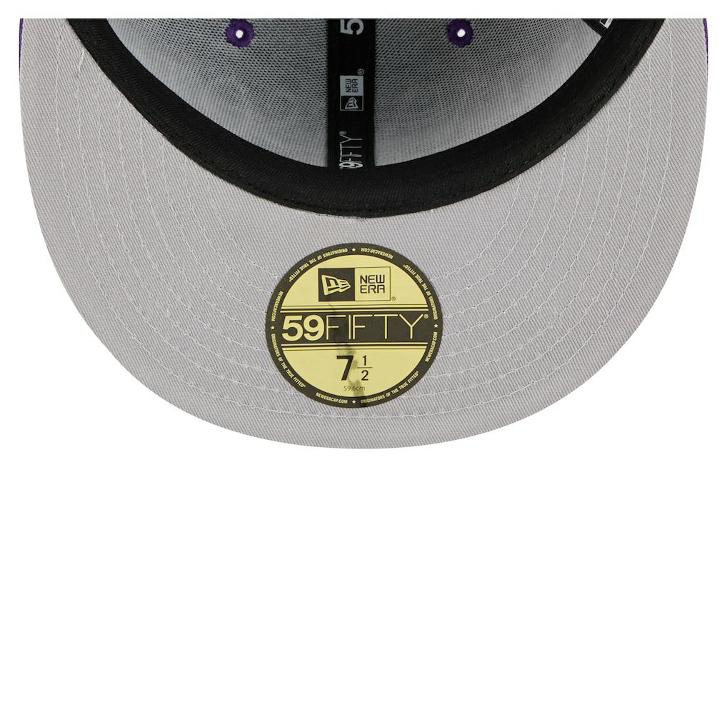 Minnesota Vikings New Era Oversized 59FIFTY Fitted Hat - Purple outlet
