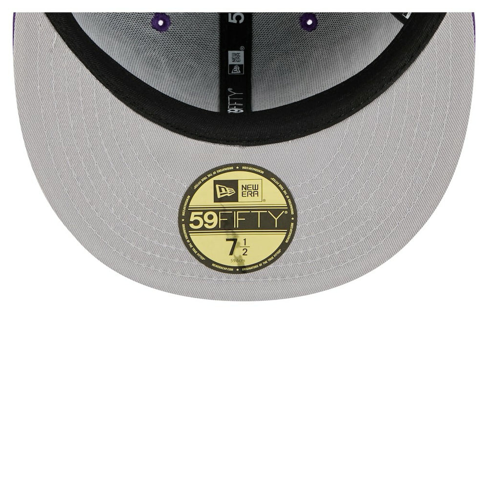 Minnesota Vikings New Era Oversized 59FIFTY Fitted Hat - Purple outlet