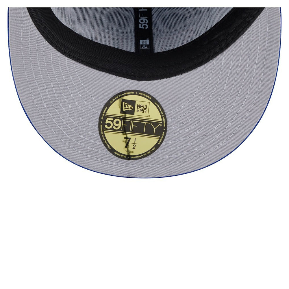 New York Giants New Era Oversized 59FIFTY Fitted Hat - Royal for sale