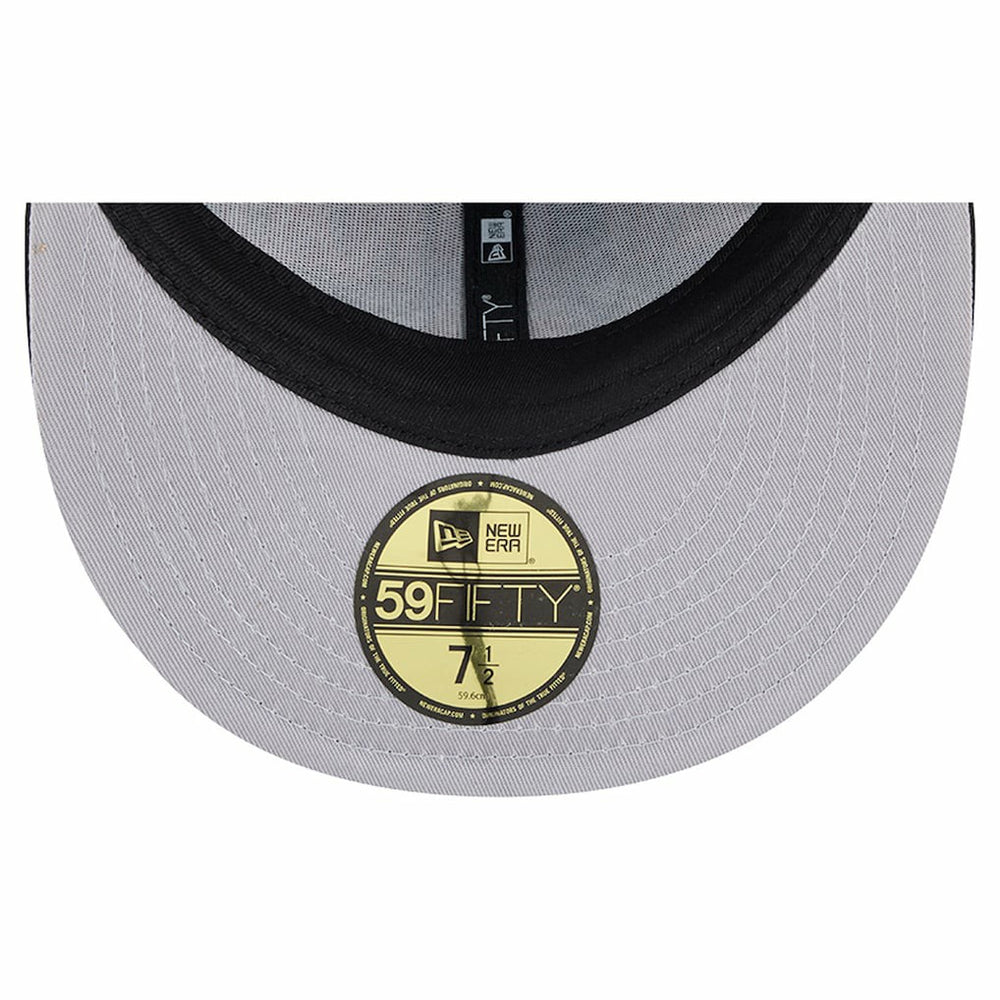 Cincinnati Bengals New Era Head Oversized 59FIFTY Fitted Hat - Black on sale