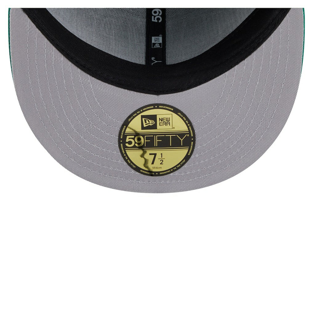 Philadelphia Eagles New Era Throwback Oversized 59FIFTY Fitted Hat - Kelly Green discount