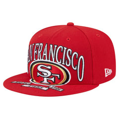 San Francisco 49ers New Era Oversized 59FIFTY Fitted Hat - Scarlet discount